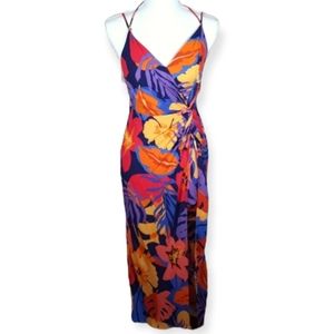 Forever 21 Multicolor Floral Maxi Dress